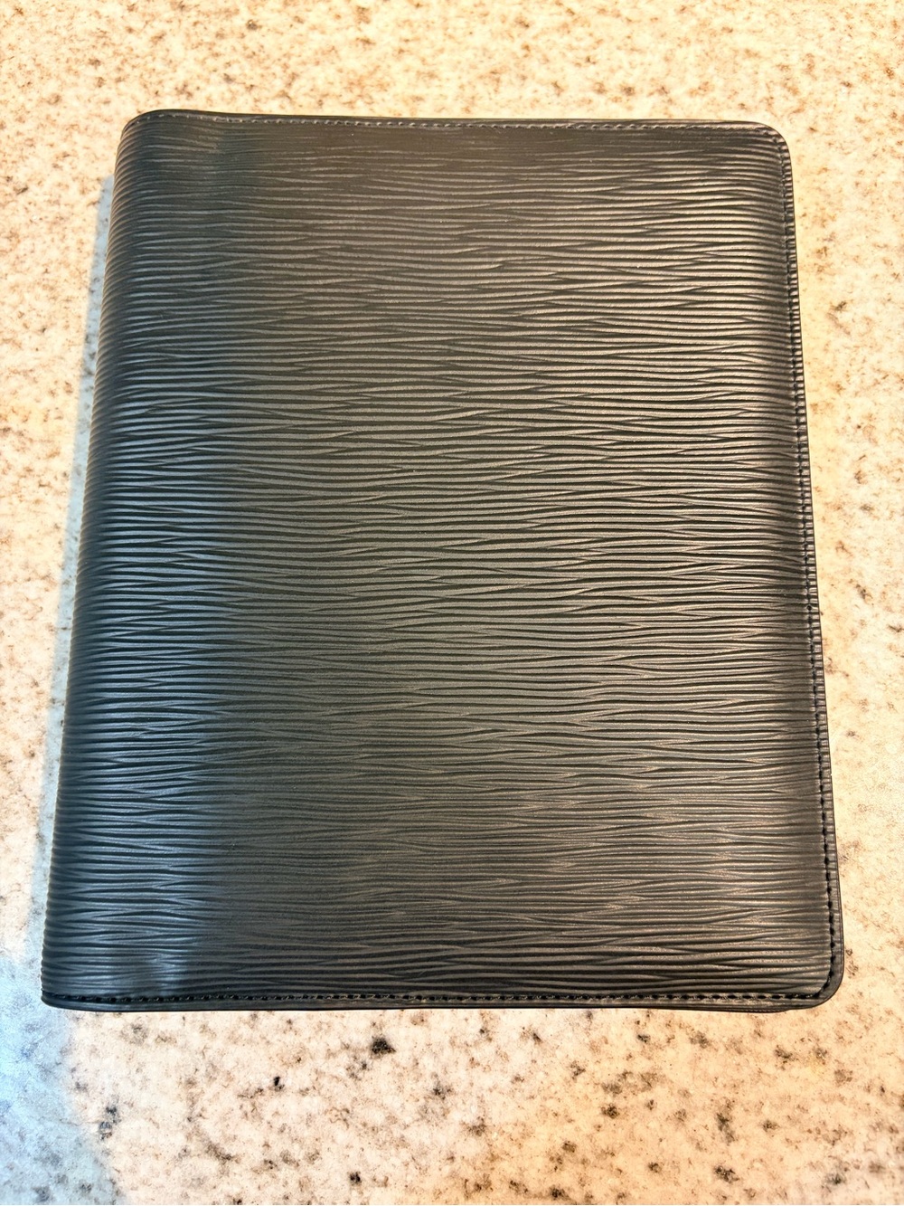 Classic Black Textured Journal Notebook
